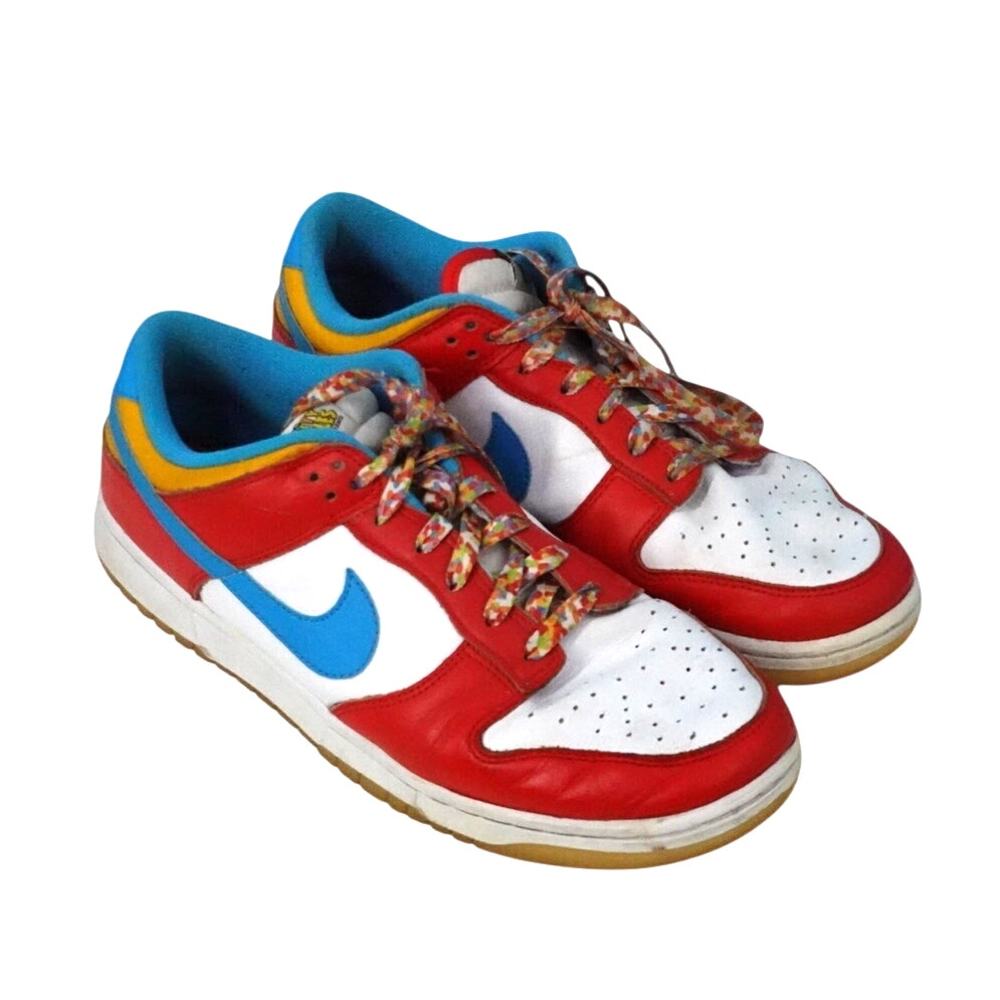 Nike Dunk Low QS LeBron James Fruity Pebbles DH8009-600 Men's Sizes US 11